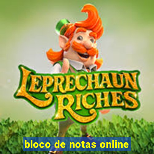 bloco de notas online